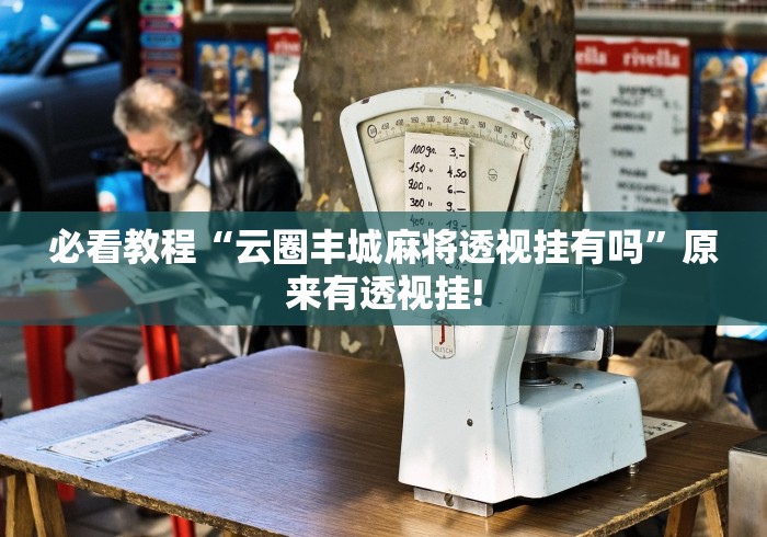 必看教程“云圈丰城麻将透视挂有吗”原来有透视挂!