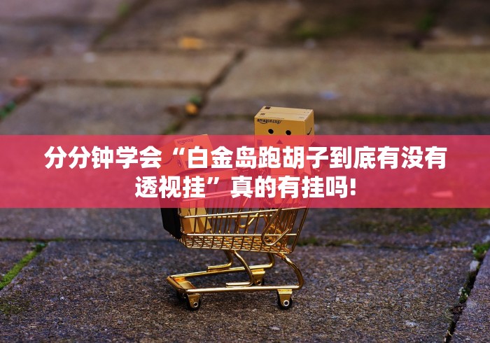 分分钟学会“白金岛跑胡子到底有没有透视挂”真的有挂吗!