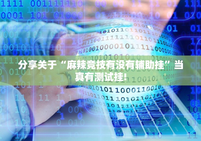 分享关于“麻辣竞技有没有辅助挂”当真有测试挂! 分享关于“麻辣竞技有没有辅助挂”当真有测试挂!